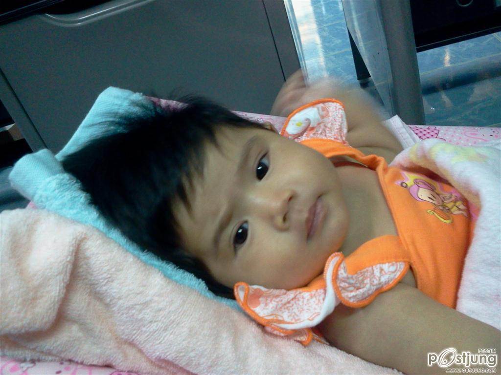 นู๋ชื่อน้องอะตอม อายุ 3 เดือนค่ะ