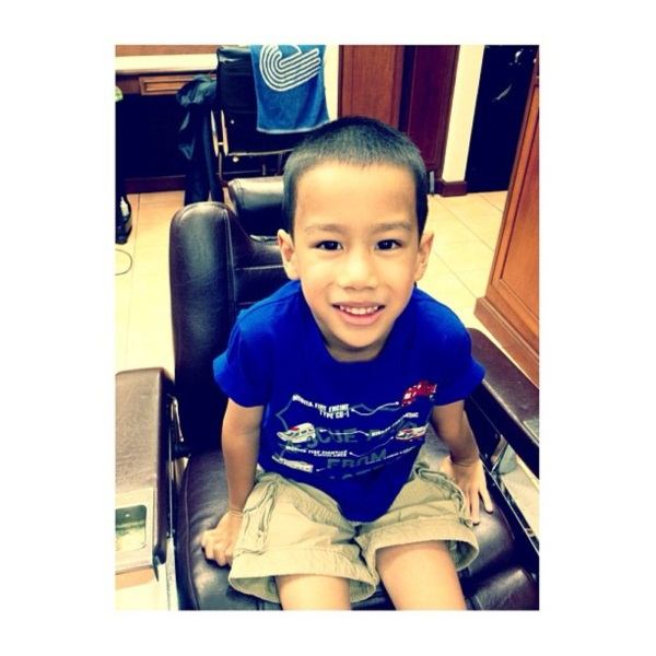 น้องเบเน่ ลูกชาย เจี๊ยบ โสภิตนภา ส่อเค้าความหล่อ