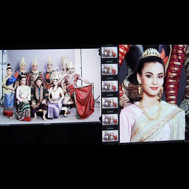 กรีน อัษฎาพร Fitting ละครเวที "นางเสือง"