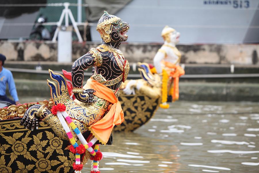 รูปภาพ ขบวนเรือพระราชพิธี...งดงาม