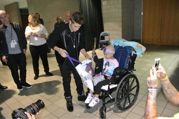 Justin Bieber attends the 2012 Victoria's Secret Fashion Show at the Lexington Avenue Armory on Nove