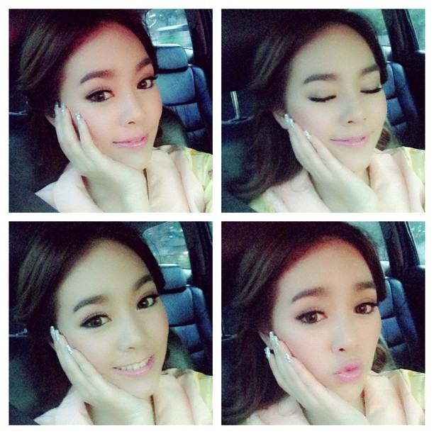 รู้สึกว่า " กัสจัง "  จะผอมลงแล้วสวยขึ้นนะ