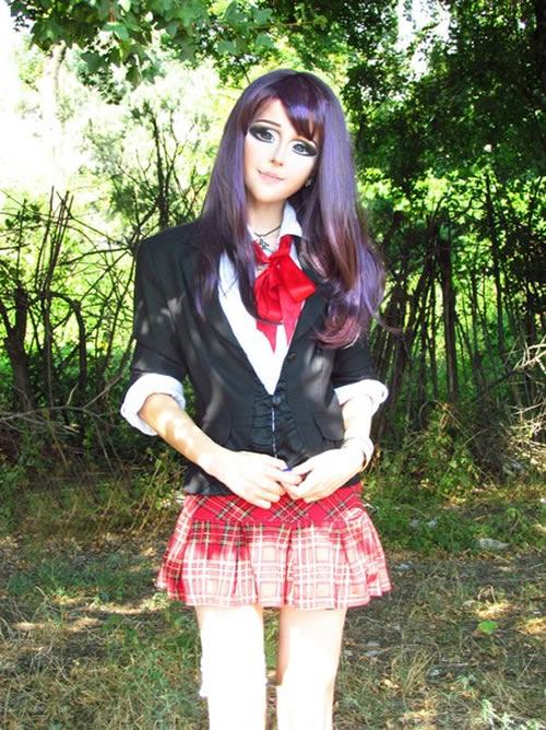 Shpagina Anastasiya : สาวการ์ตูนในโลกจริง