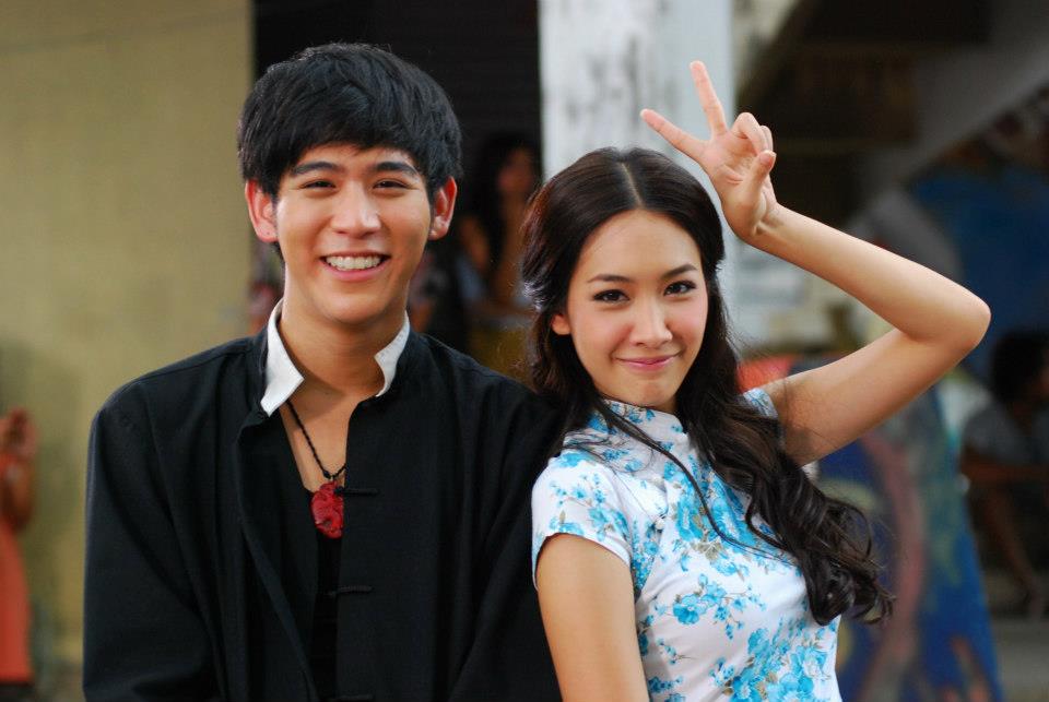เบื้องหลัง หยกเลือดมังกร ฉาก หยกแข่งมอเตอร์ไซด์กับพวกแว๊นซ์  (พอร์ช-มิน) คืนนี้แล้ว