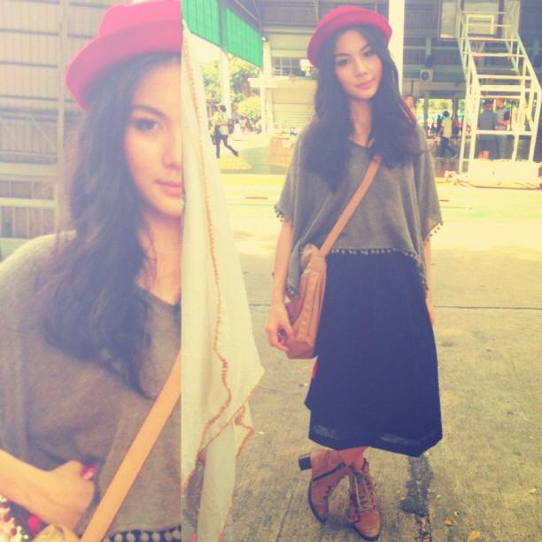 ฟ้า อริสรา สาวฮอตคนดังจากรั้วบดินทร2 สวย เป๊ะ เพอร์เฟ็กต์
