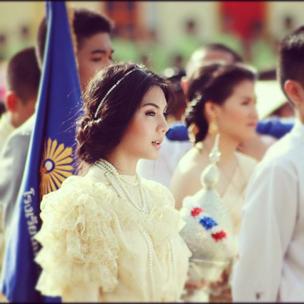 ฟ้า อริสรา สาวฮอตคนดังจากรั้วบดินทร2 สวย เป๊ะ เพอร์เฟ็กต์