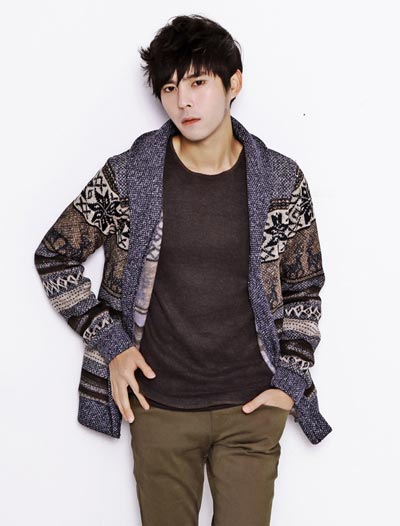 แฟชั่น เสื้อคาร์ดิแกน สำหรับ หนุ่มๆ  น่ารัก ดูดี