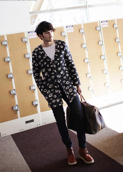 แฟชั่น เสื้อคาร์ดิแกน สำหรับ หนุ่มๆ  น่ารัก ดูดี
