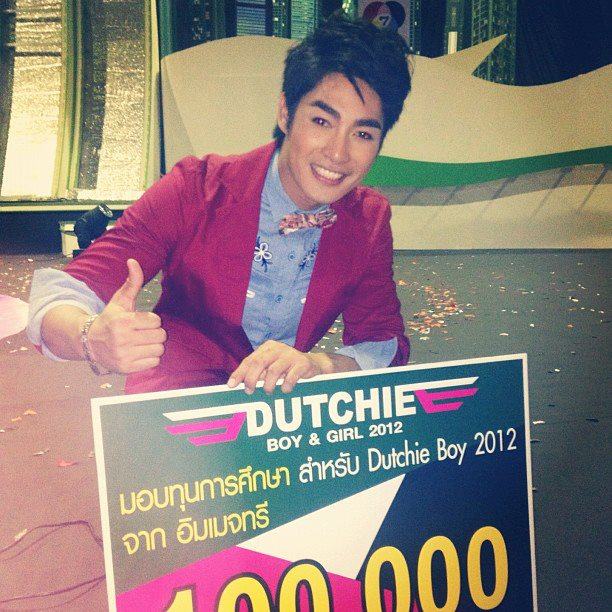 ผลการประกวด DUTCHIE BOY&GIRL 2012 (ฝ่ายชาย)