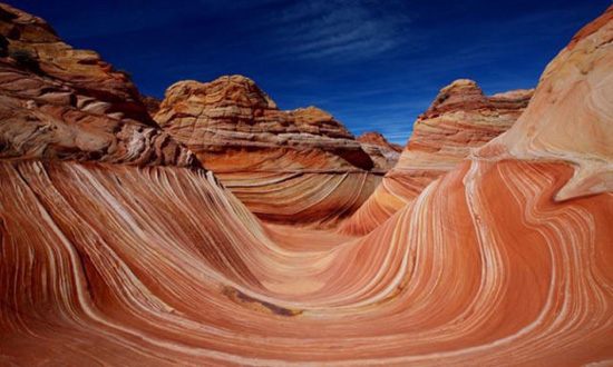 24. Coyote Buttes slope, Arizona, USA