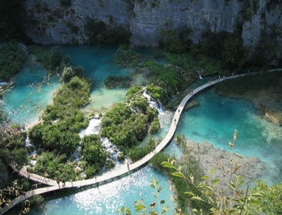 5. Plitvice Lakes National Park, Croatia