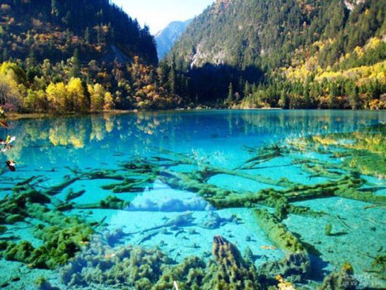 6. Jiuzhaigou National Park, China