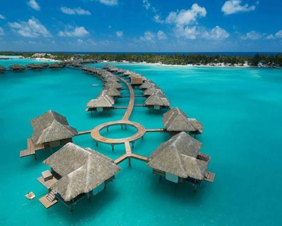 7. Four Seasons Hotel, Bora Bora