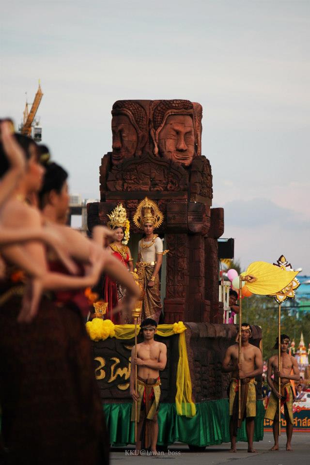 งานประเพณีลอยกระทง มข ณ บึงสีฐาน ๒๕๕๕