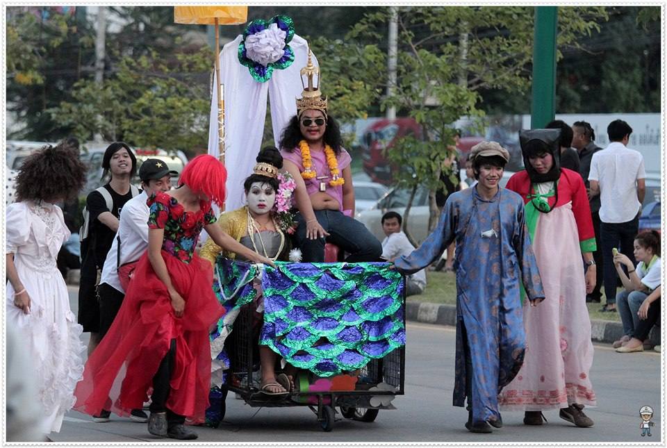 งานประเพณีลอยกระทง มข ณ บึงสีฐาน ๒๕๕๕