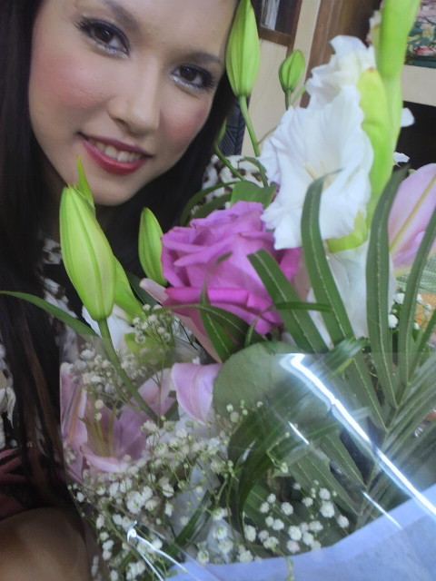 "มิยาบิ" ที่เจ้าตัวถ่ายเองโพสต์เองผ่านบล็อกส่วนตัว (amebio.jp/ozawamaRiaa) ล่าสุด