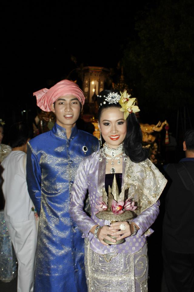 ขบวนกระทงใหญ่ มช 2555 เจ้าฟ้า-มหาเทวี