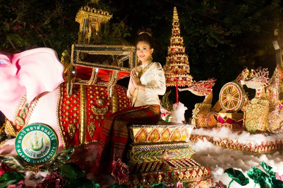 ม.แม่โจ้ คว้ารางวัลพระราชทานรถกระทงยอดเยี่ยม ประเพณียี่เป็งเชียงใหม่ 2555