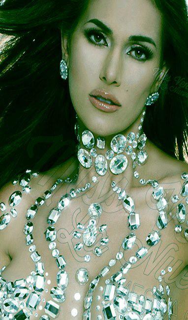 Headshot ชุดราตรี Miss Venezuela Universe 2012