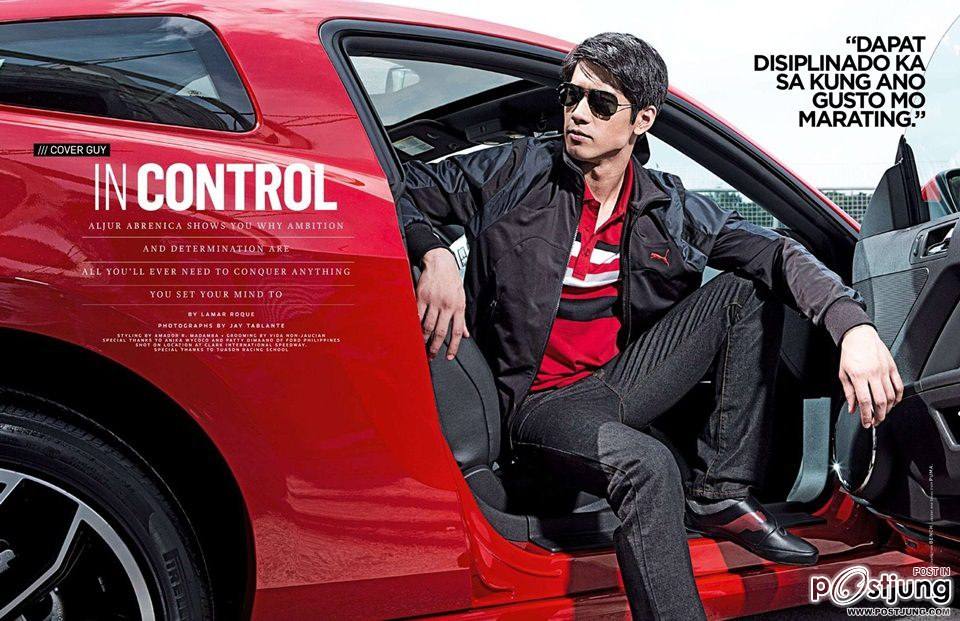 Aljur Abrenica @ Men's Health Philippines  December 2012