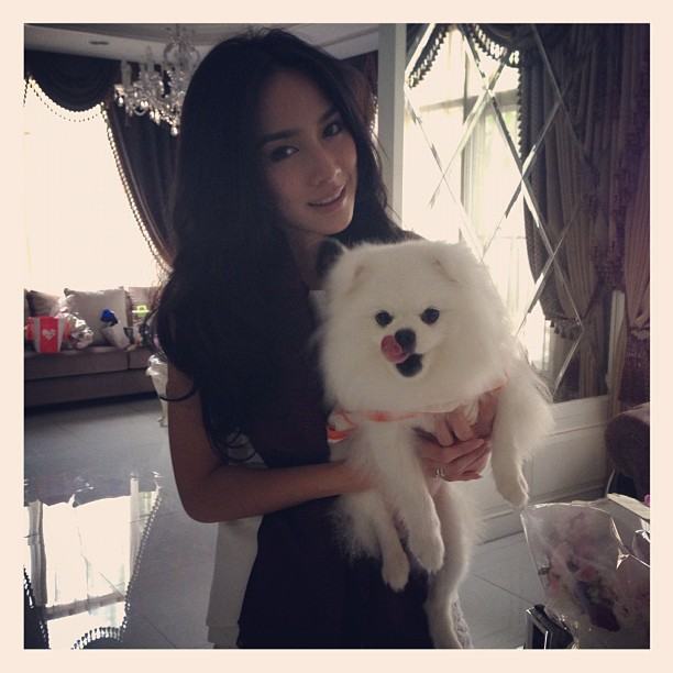 อั้ม@น้องหมาน่ารักอินสตาแกรมอัพเดต