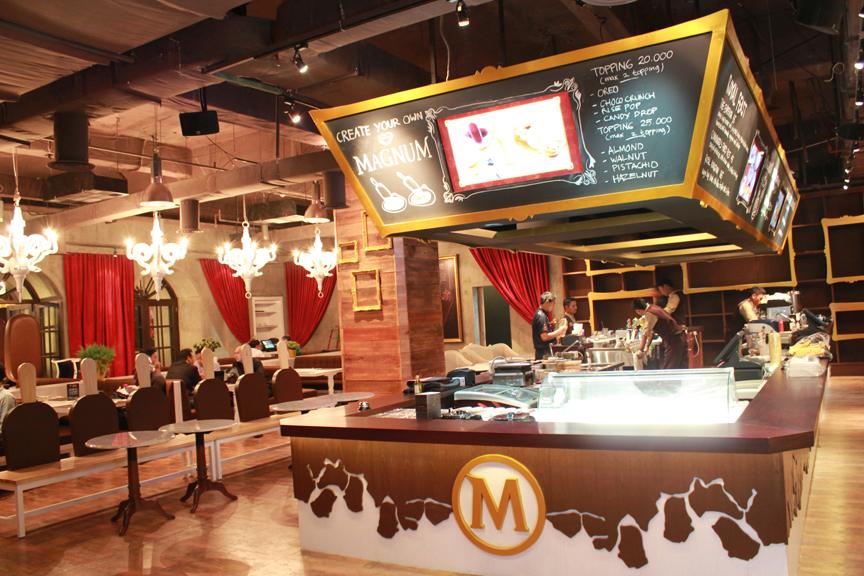 Magnum Cafe ในต่างประเทศ