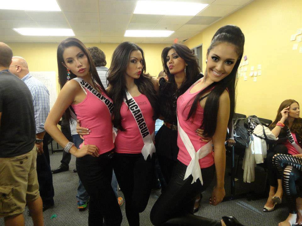 ริด้า In Las Vegas 8-12-12 Miss Universe