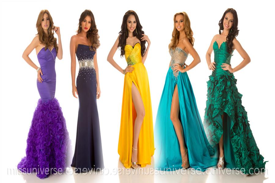 TOP 5 Best in Evening gown Miss Universe 2012