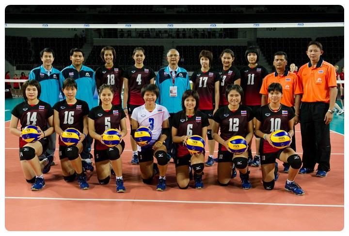 ทิพย์ นักตบสาวเยาวชนทีมชาติไทย