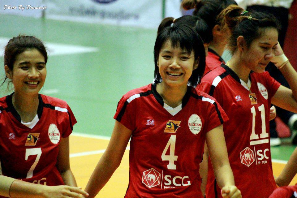 ทิพย์ นักตบสาวเยาวชนทีมชาติไทย