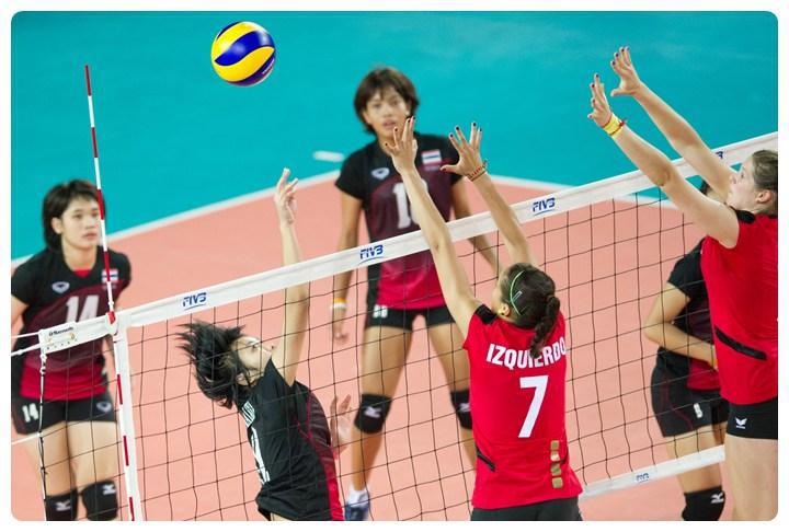 ทิพย์ นักตบสาวเยาวชนทีมชาติไทย