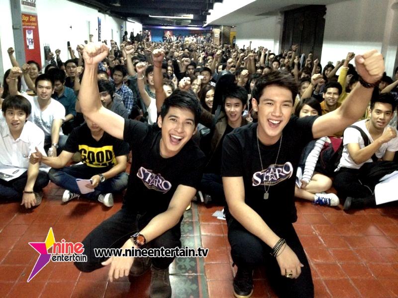 ภาพบรรยากาศการรับสมัคร the star 9  (กลาง อีสาน ใต้ เหนือ)