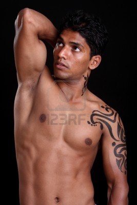 Young Indian Fitness Model