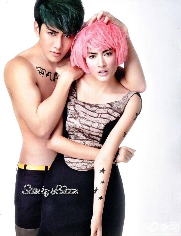 ไมค์ พิรัชต์ & มาร์กี้ ราศรี @ เปรียว vol.32 no.700 December 2012