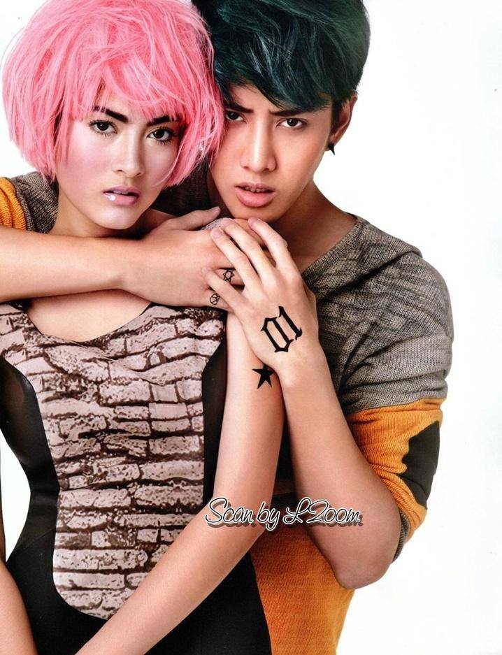 ไมค์ พิรัชต์ & มาร์กี้ ราศรี @ เปรียว vol.32 no.700 December 2012