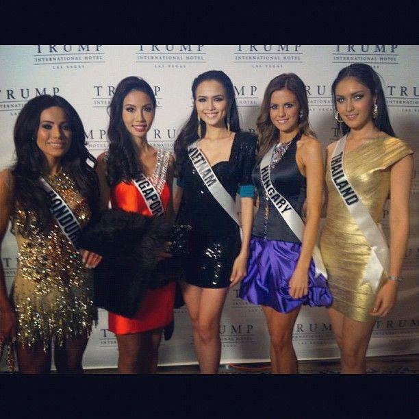 kimberly vs. Rida Miss universe 2012