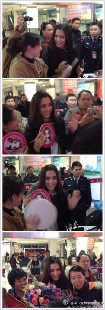 พิ้งกี้ สาวิกา กับแฟนคลับที่จีน น่ารักมาก