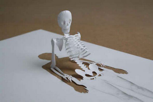 สุดเจ๋ง ตัดกระดาษบางๆเป็นภาพมีมิติ