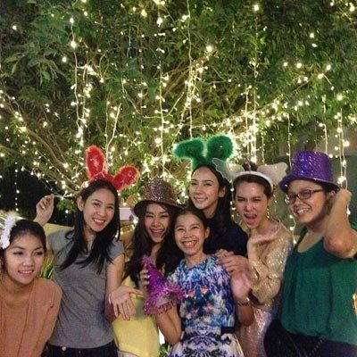 อั้ม หนีบ แอมป์ ทำบุญบ้านปีใหม่