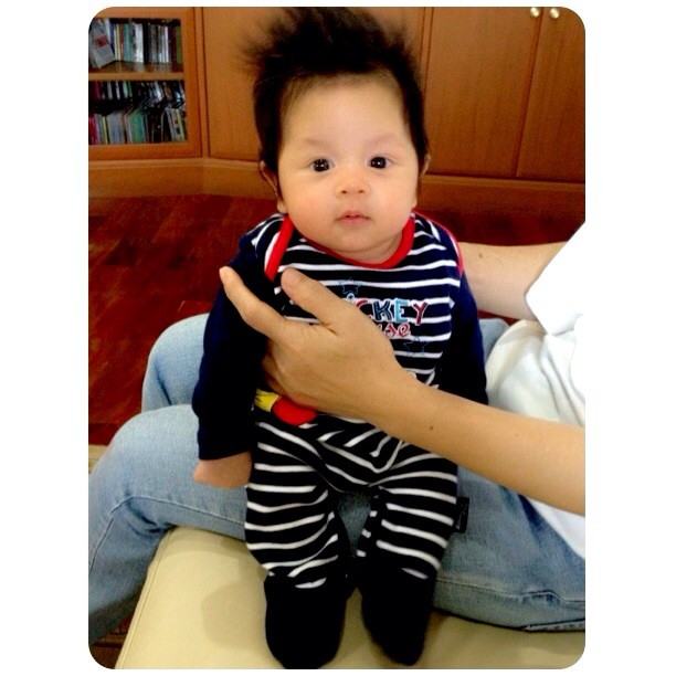 อัพเดทความน่ารัก น้องโปรด ลูกแม่เป้ย