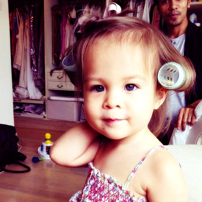 ความน่ารักของ น้องไลลา ลูกสาว พอลล่า เทเลอร์