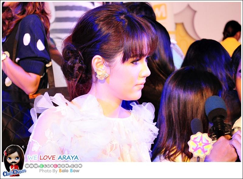 ชมพู่ อารยา ในงานแถลงข่าว คุณนายโฮ รอบสื่อมวลชน