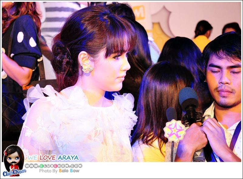 ชมพู่ อารยา ในงานแถลงข่าว คุณนายโฮ รอบสื่อมวลชน