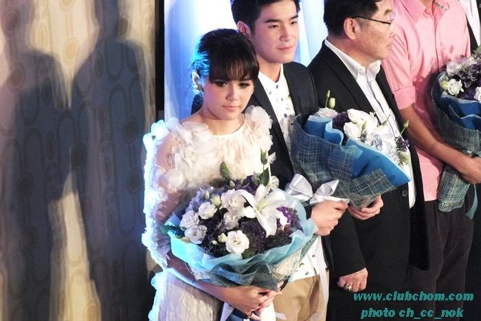 ชมพู่ อารยา ในงานแถลงข่าว คุณนายโฮ รอบสื่อมวลชน