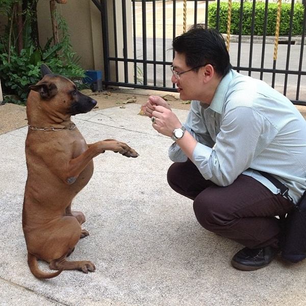 น่ารักอ่ะ! สรยุทธ พาน้องหมาสุดเลิฟร่วมจัดรายการ