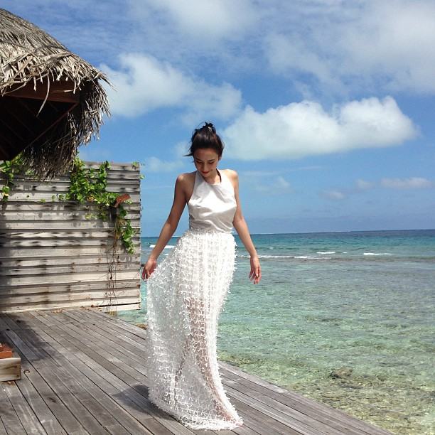 อั้ม พัชรภา  in Maldives !  สวยมาากกกกกกกกก