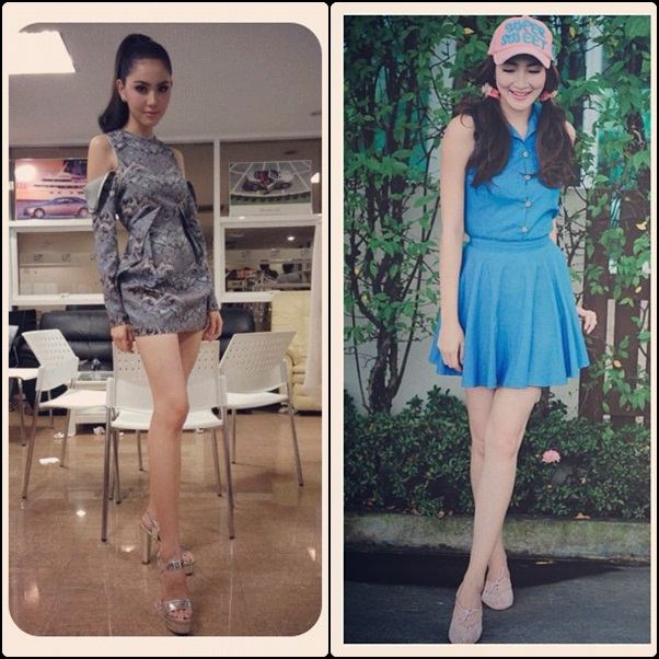 ใหม่ ดาวิกา กับ แพนเค้ก คุณคิดว่าใครหุ่นเป๊ะกว่ากัน