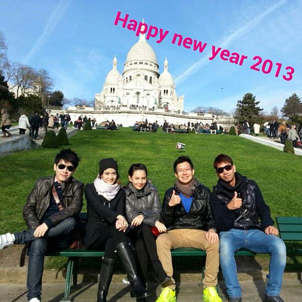 เก็บตก! รวมภาพดารา ลั้ลลาฉลองปีใหม่