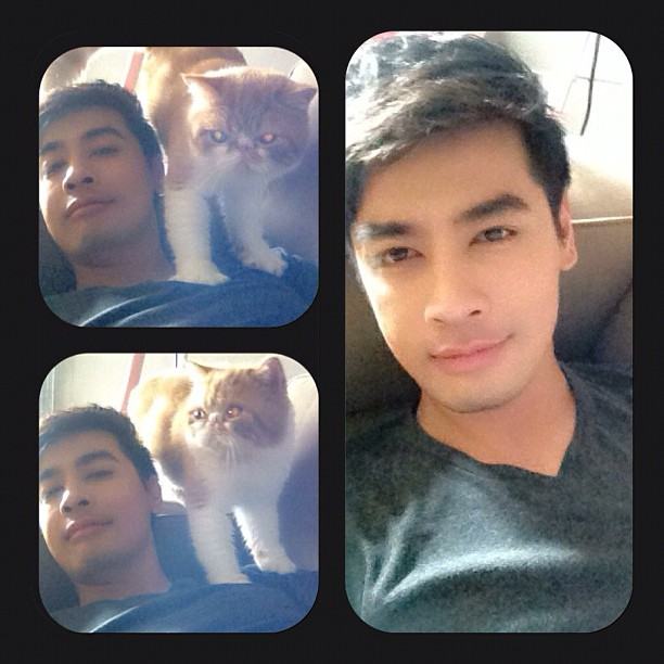 วันสบาย ๆ ของ ออย ธนา กับแก๊งแมวเหมียว