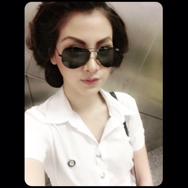 ใบเฟิร์น  พิมพ์ชนก ใส่ชุดนักศึกษา น่ารักมากกกก
